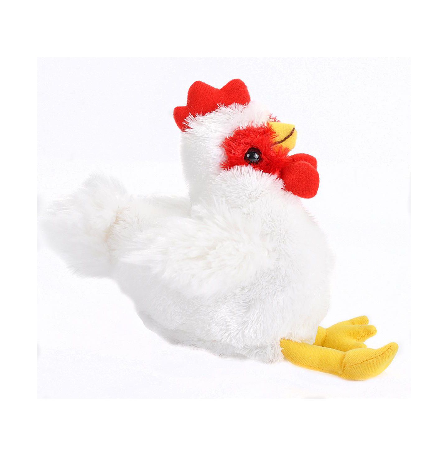 Детская мягкая игрушка Wild Republic Hug'ems Chicken Stuffed Animal, 7 Inches — фото 2