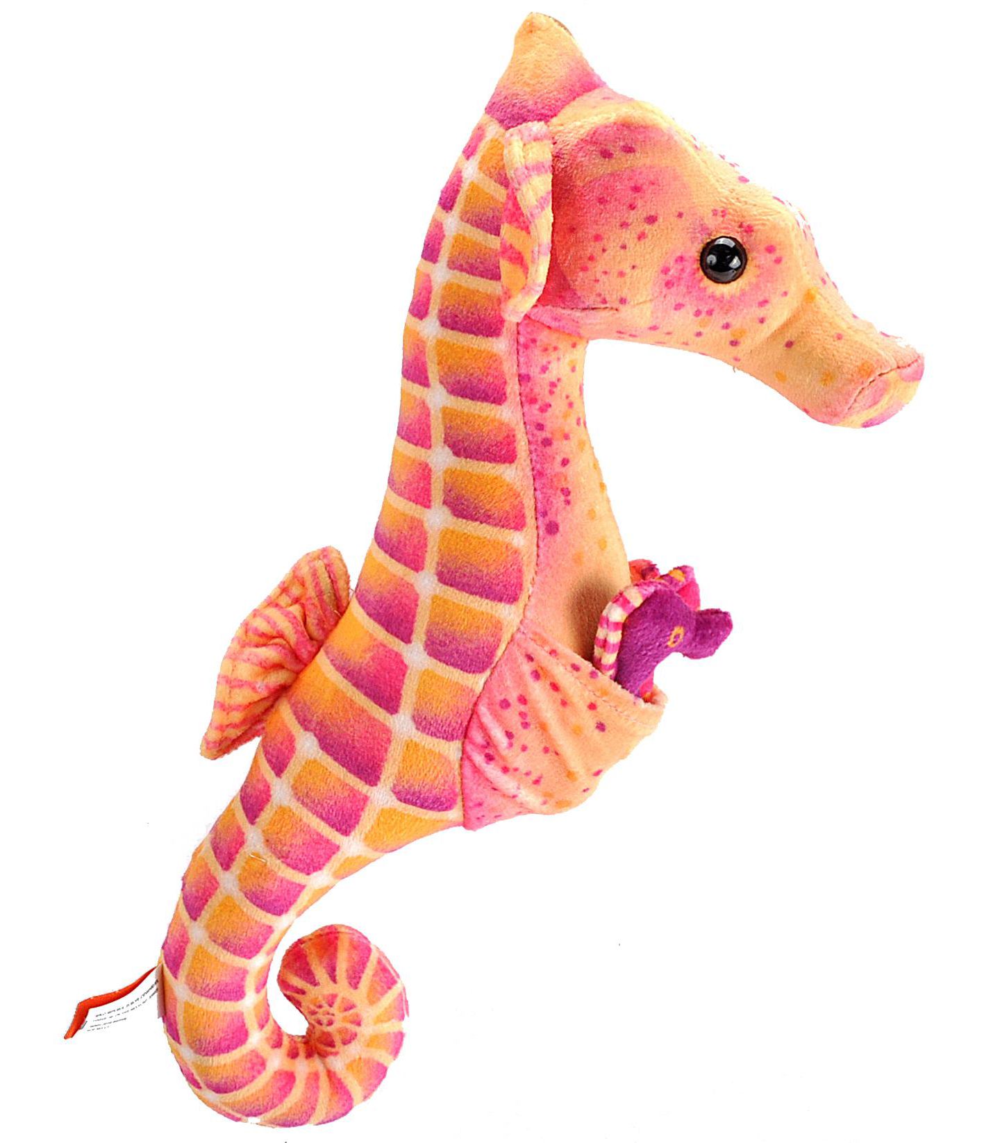 Детская мягкая игрушка Wild Republic WR Plush Seahorse With Babies Stuffed Animal, 11.5 Inches — фото 3
