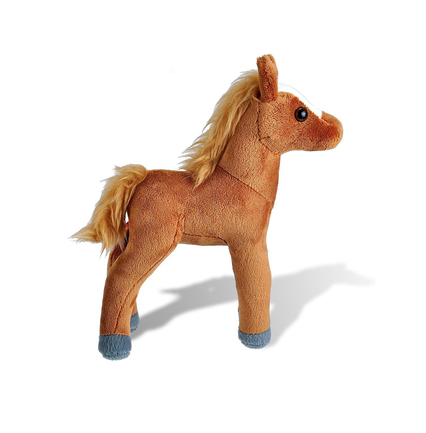 Детская мягкая игрушка Wild Republic Cuddlekins Mini Standing Brown Foal 8" Stuffed Animal — фото 3