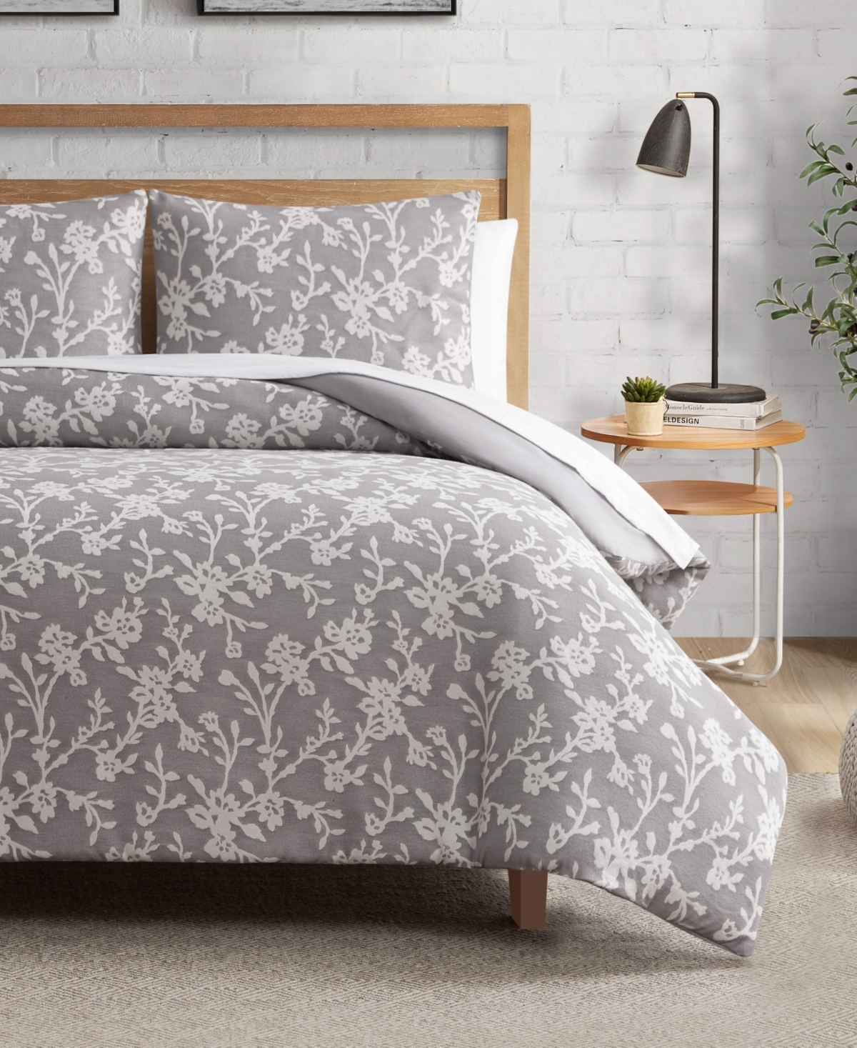Shop Lucky Brand Fiora Floral 3-pc. Duvet Cover Set, King