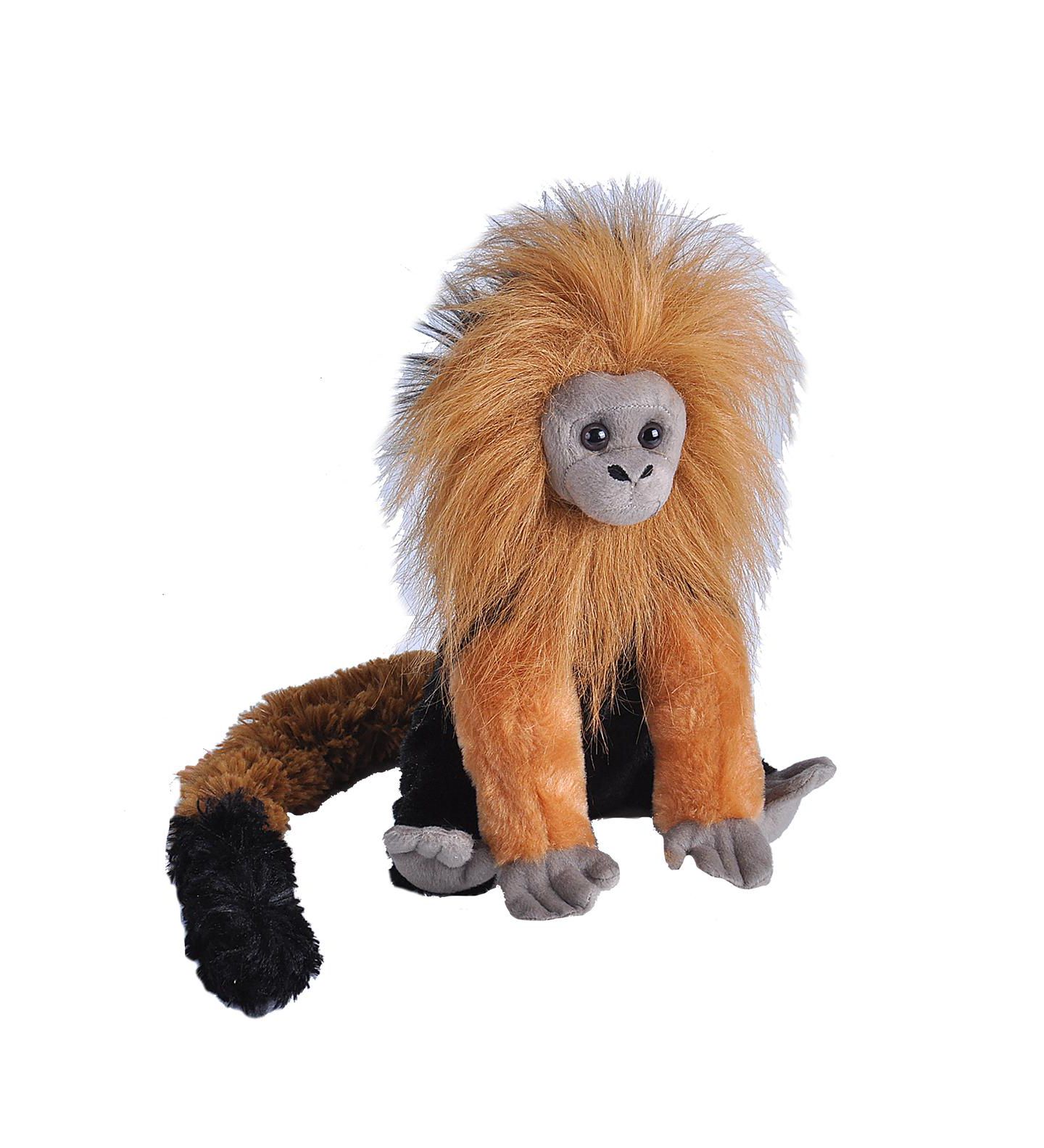 Детская мягкая игрушка Wild Republic Cuddlekins Golden Lion Tamarin 12" Stuffed Animal — фото 1