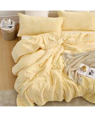 Softer Than Soft - Coma Inducer Oversized Comforter Set - Cream