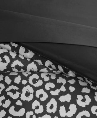 Satin Leopard 8-Pc. Comforter Set, King