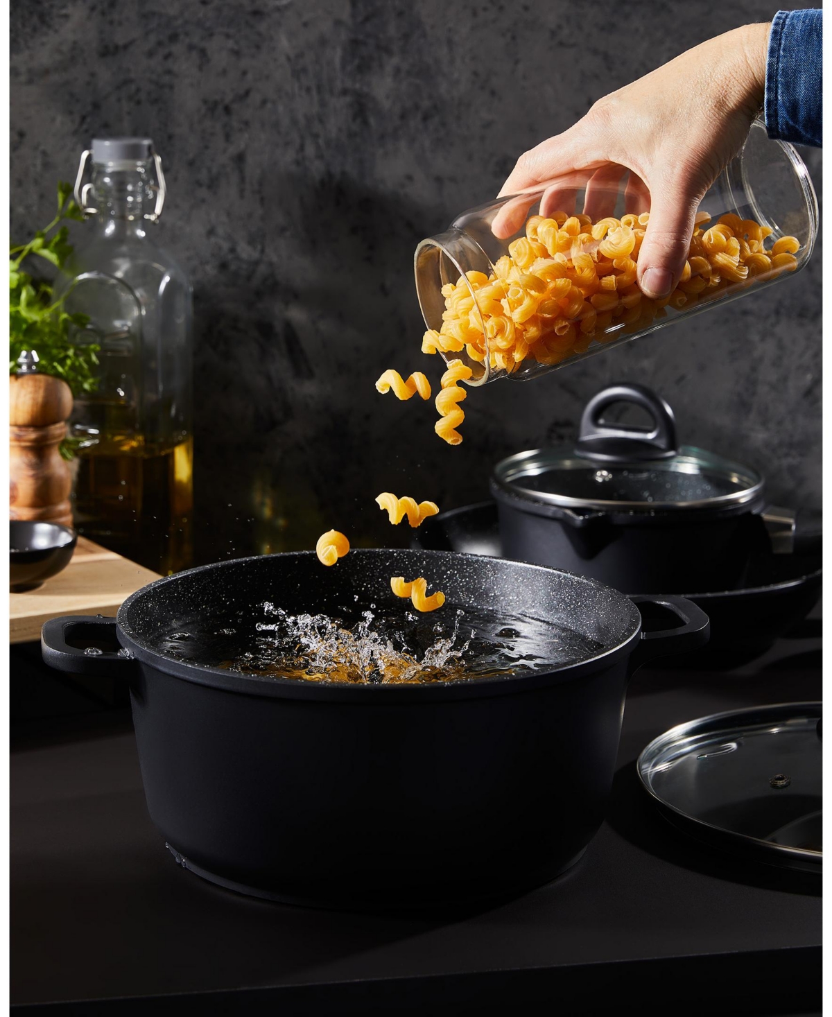 CUISINE::PRO STONE 6PC CAST ALUMINUM SET