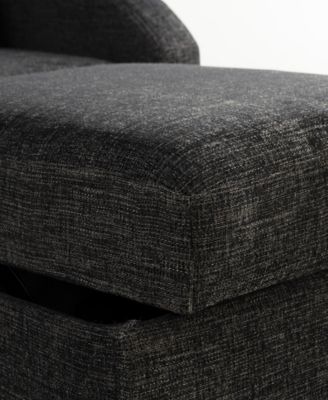 35.2" Polyester Toluca Convertible Chair