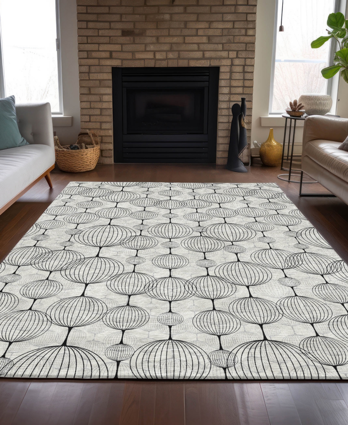 Addison Chantille Acn732 8'x10' Area Rug In Slate