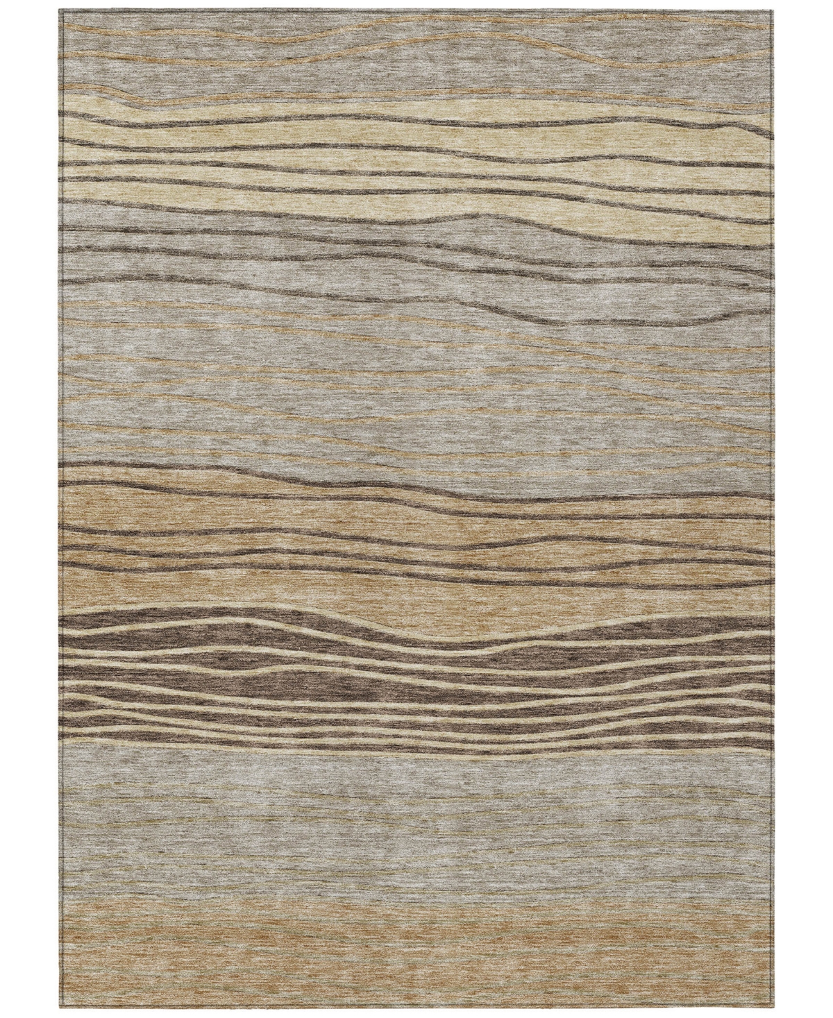 Addison Chantille Acn735 5'x7'6" Area Rug In Taupe