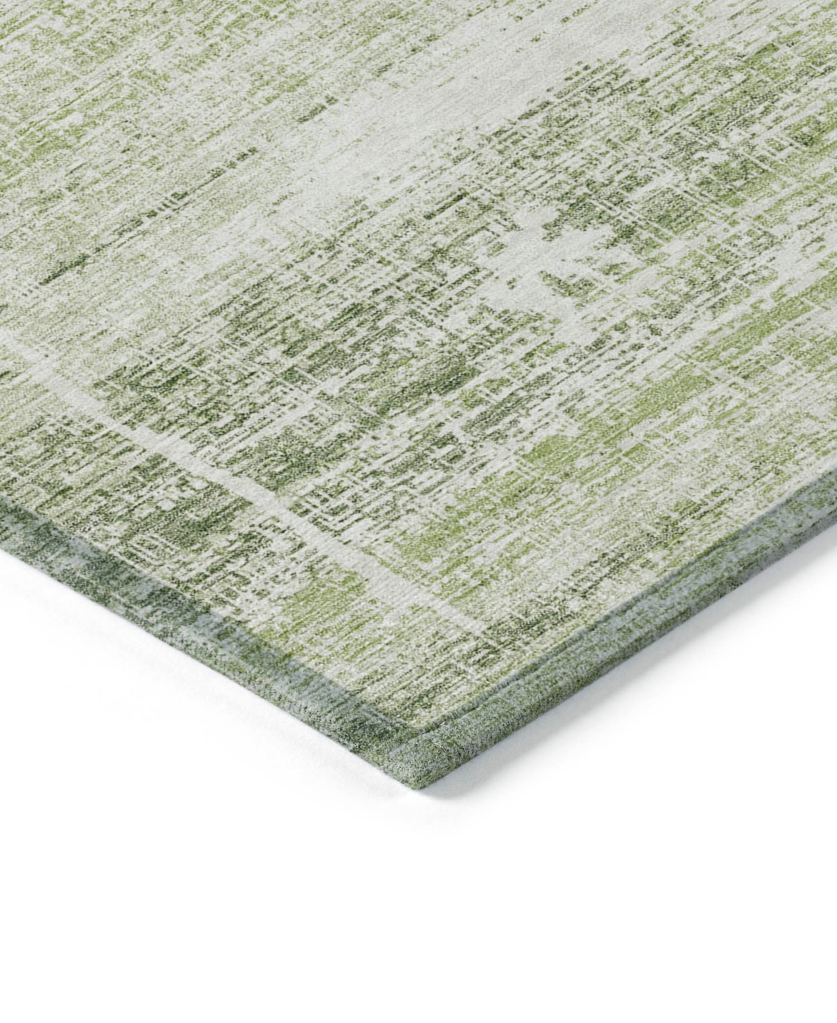 Addison Chantille Machine Washable Acn747 8'x10' Area Rug In Sage