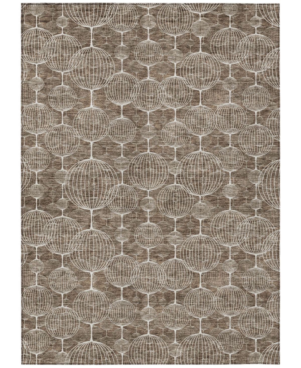 Addison Chantille Acn732 8'x10' Area Rug In Chocolate