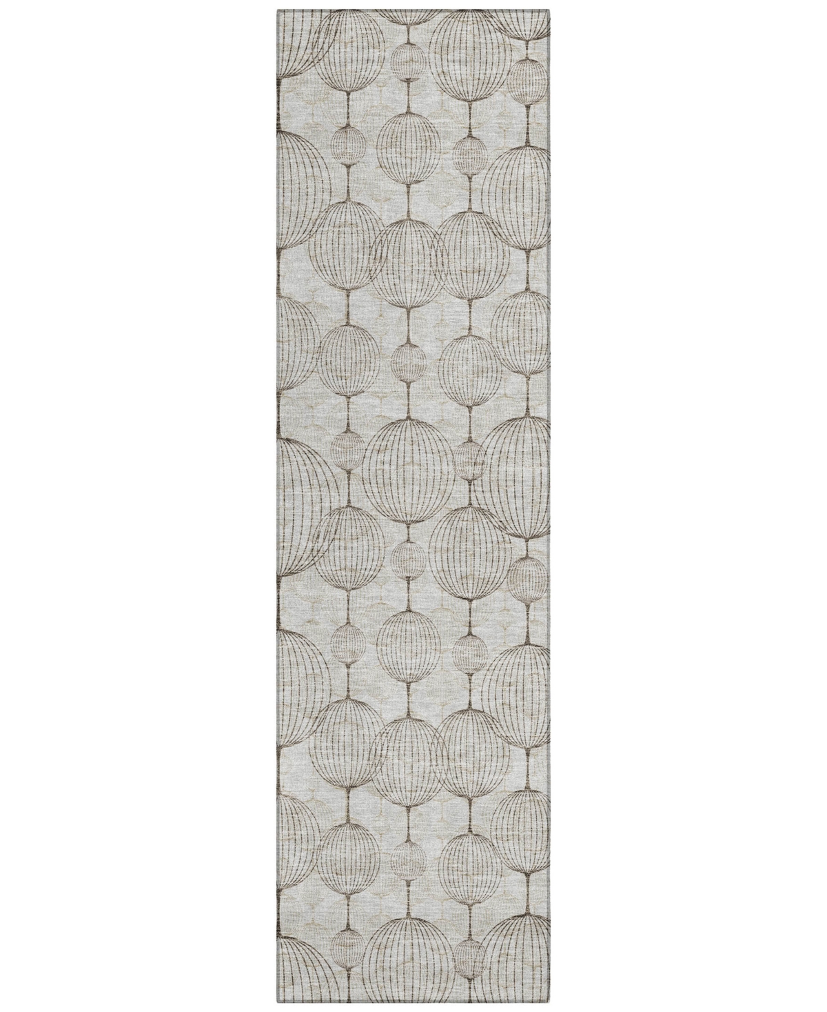 Addison Chantille Acn732 2'3"x7'6" Runner Area Rug In Beige