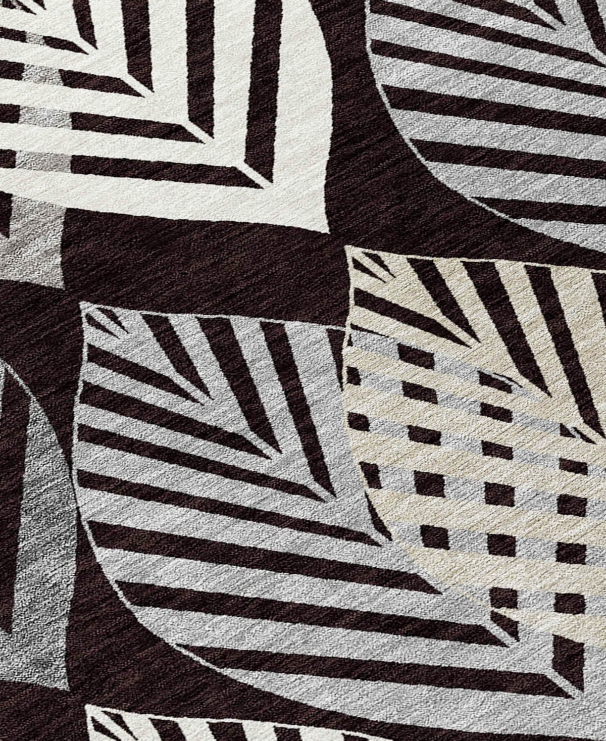 Addison Chantille Machine Washable Acn744 9'x12' Area Rug In Black