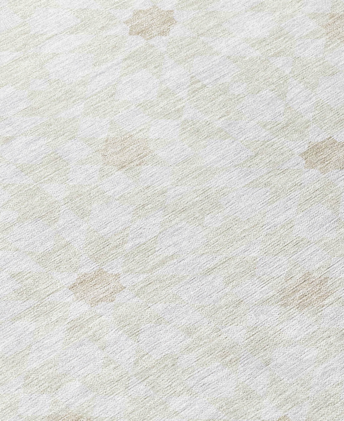 Addison Chantille Acn734 2'3"x7'6" Runner Area Rug In Ivory