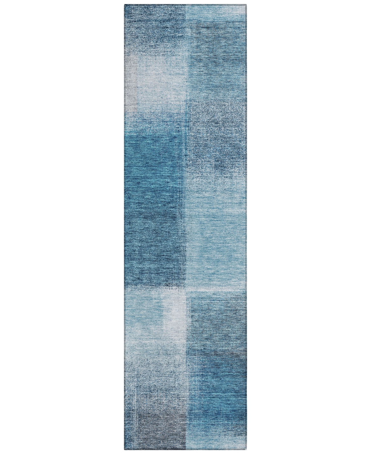 Addison Chantille Acn742 2'3"x7'6" Runner Area Rug In Denim