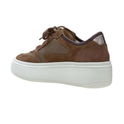 GAINS Women's High Platform Lace Up Fashion Sneakers