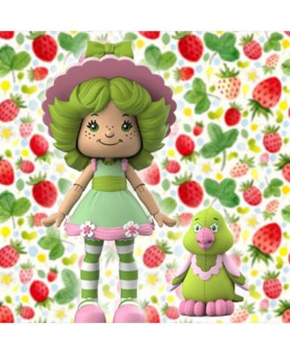 Boss Fight Studio Strawberry Shortcake Lime Chiffon & Parfait the Parrot, Collectible Action Figure – Highly Articulated Fruity Scented Figurine with Accessories, Interchangeable Parts, & Stand – 1:12
