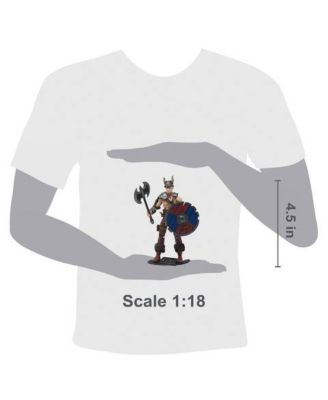 Vitruvian H.A.C.K.S. Fantasy Series - Sigurd The Unconquerable Action Figure - Highly Articulated Collectible & Customizable Figurine with Interchangeable Parts & Accessories - 1:18