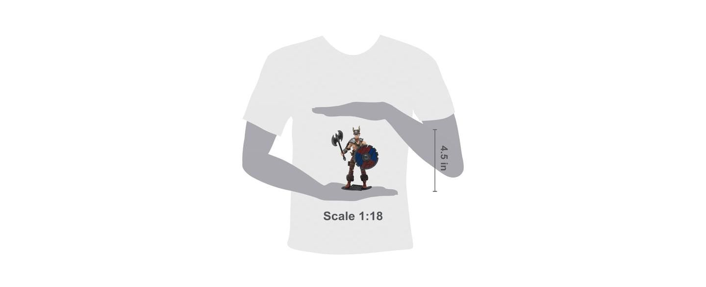 Детская фигурка Boss Fight Studio Sigurd the Unconquerable Highly Articulated 4" Action Figure, 14 Years & Up, цвет: Open Miscellaneous — фото 3