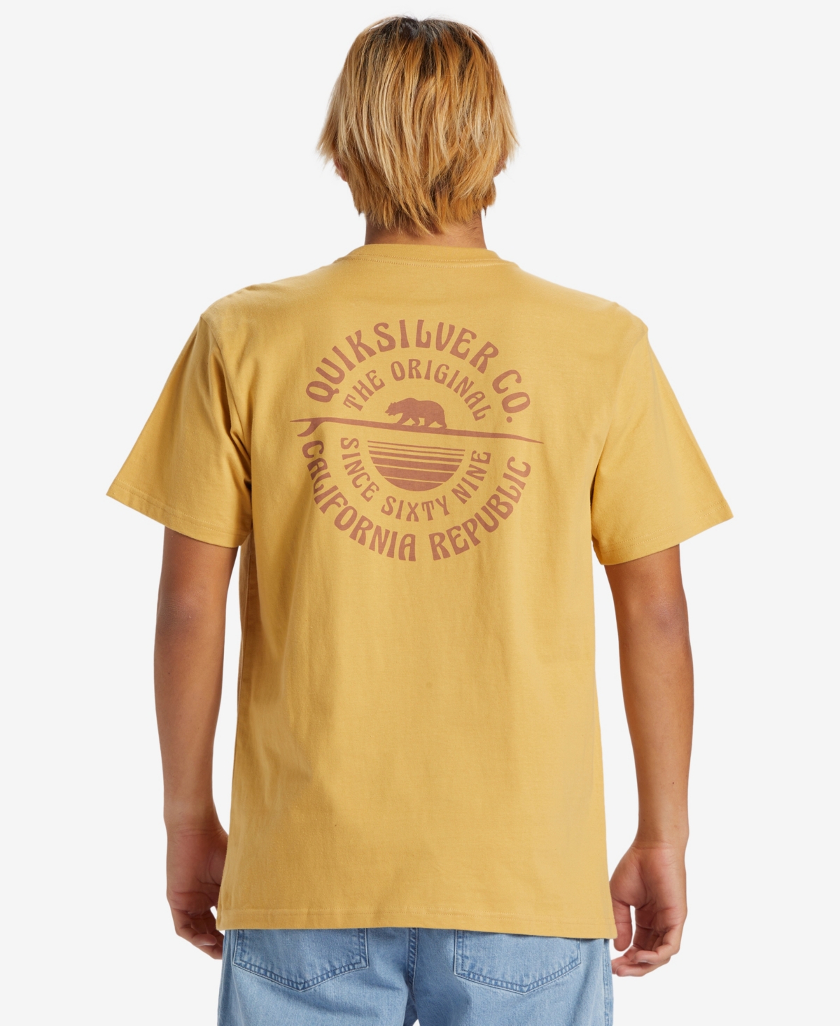 Men's California Boardwalk Short Sleeve T-Shirt - Fall Leaf
