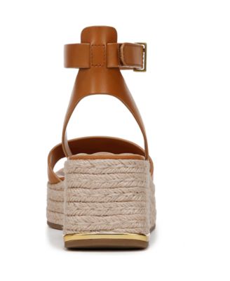 Tiffany Square Toe Espadrille Platform Sandals