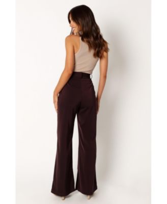 Women's Neveah Silky Wide Leg Trousers