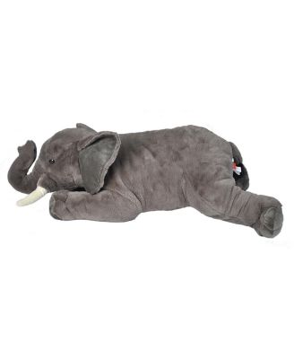 Cuddlekins Jumbo African Elephant Stuffed Animal, 30 Inches