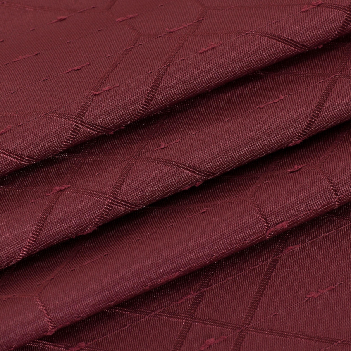 Dainty Home St Pierre Solid 3D Textured Room Darkening Curtain Panel for Bedroom, Single Grommet Panel, 54