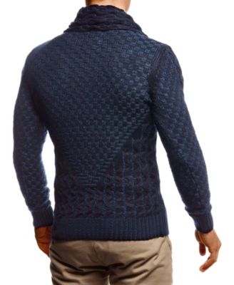 Men's Chunky Knit Pullover Sweater
