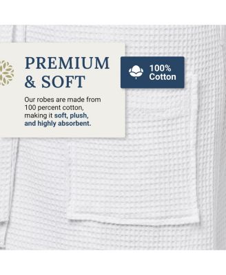 Velour Kimono Bathrobe 100% Cotton, Shawl Collar, Spa-Style, Monogram Option, Soft & Luxurious Gift for Men & Women