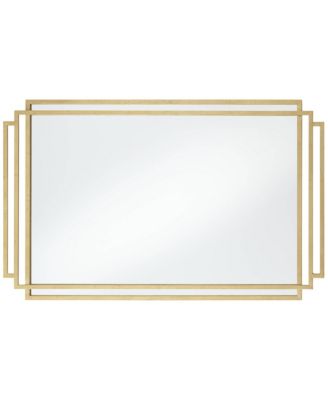 Amherst Brushed Gold 24" x 38 1/2" Wall Mirror