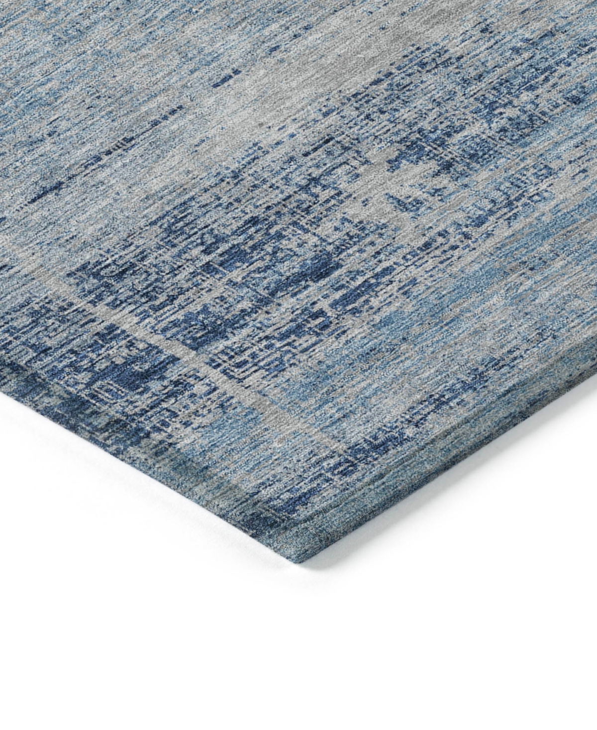 Addison Chantille Machine Washable Acn747 9'x12' Area Rug In Mist