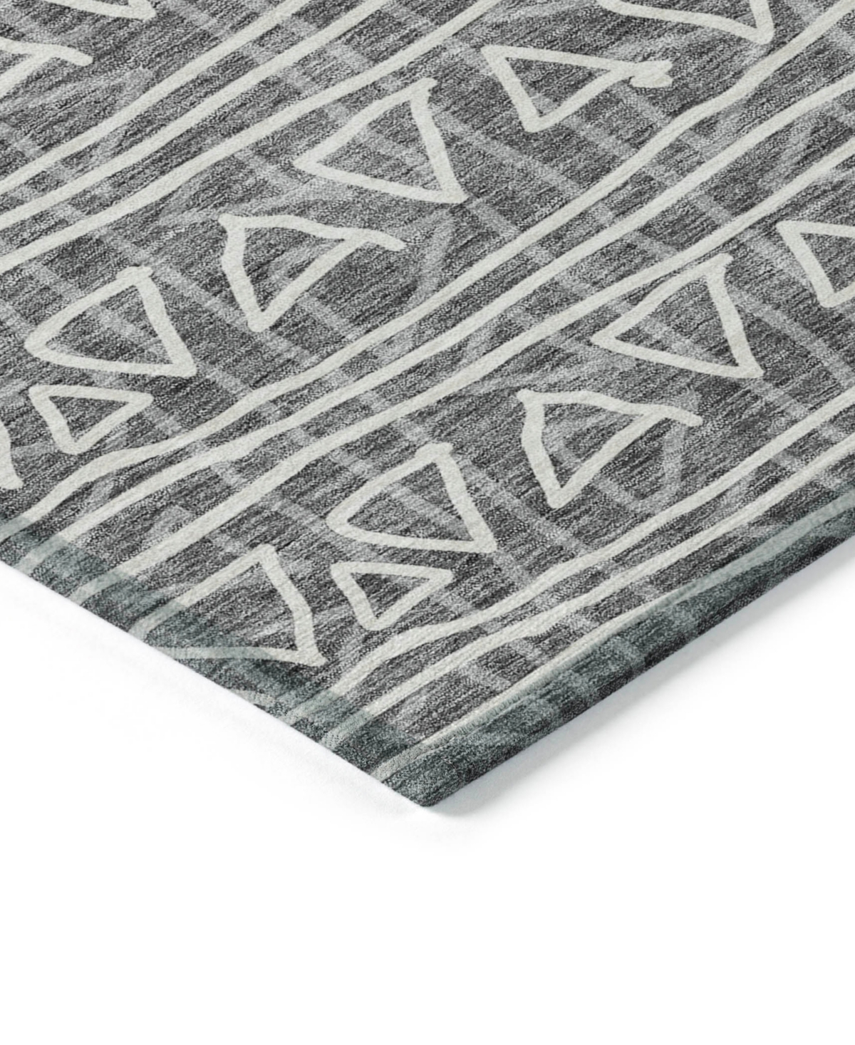 Addison Chantille Acn730 9'x12' Area Rug In Charcoal