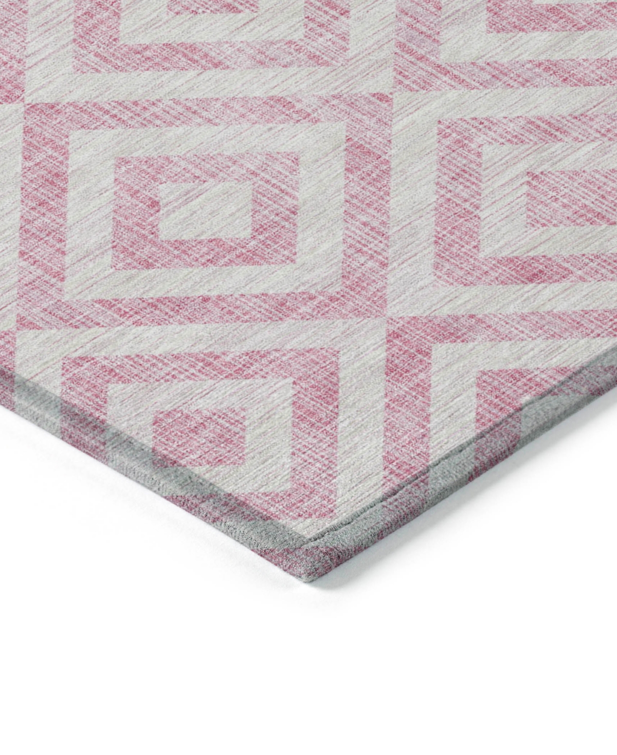 Addison Chantille Acn733 8'x10' Area Rug In Pink