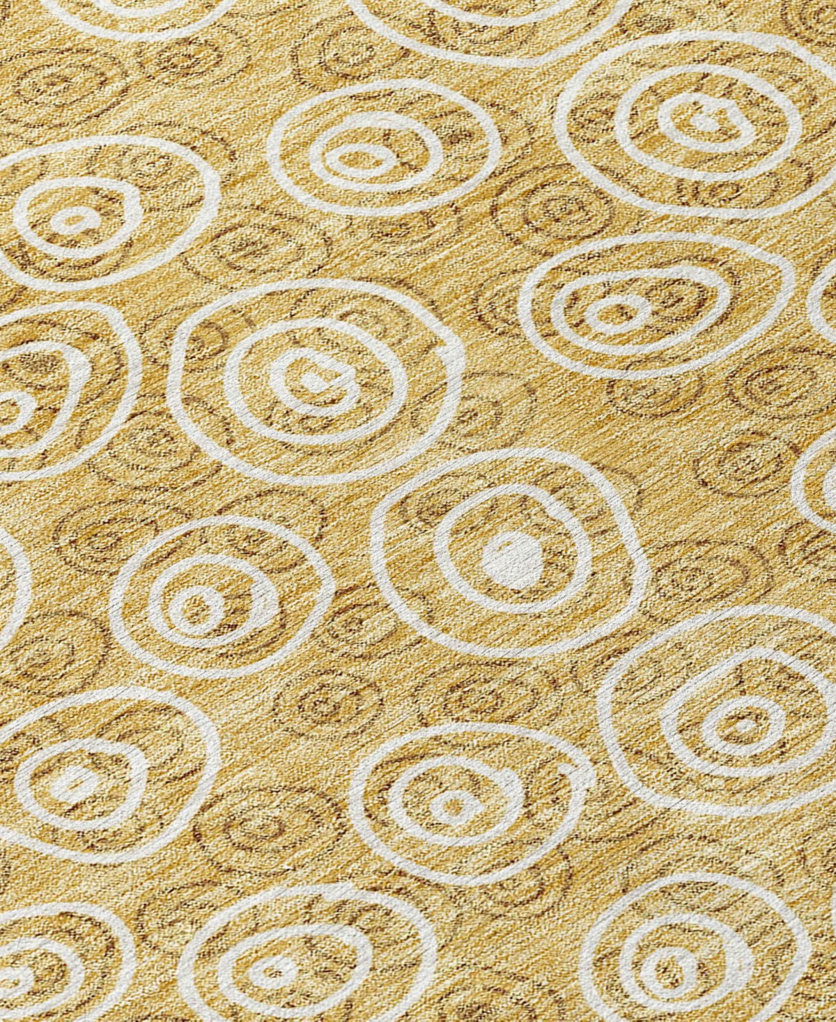 Addison Chantille Acn728 3'x5' Area Rug In Gold