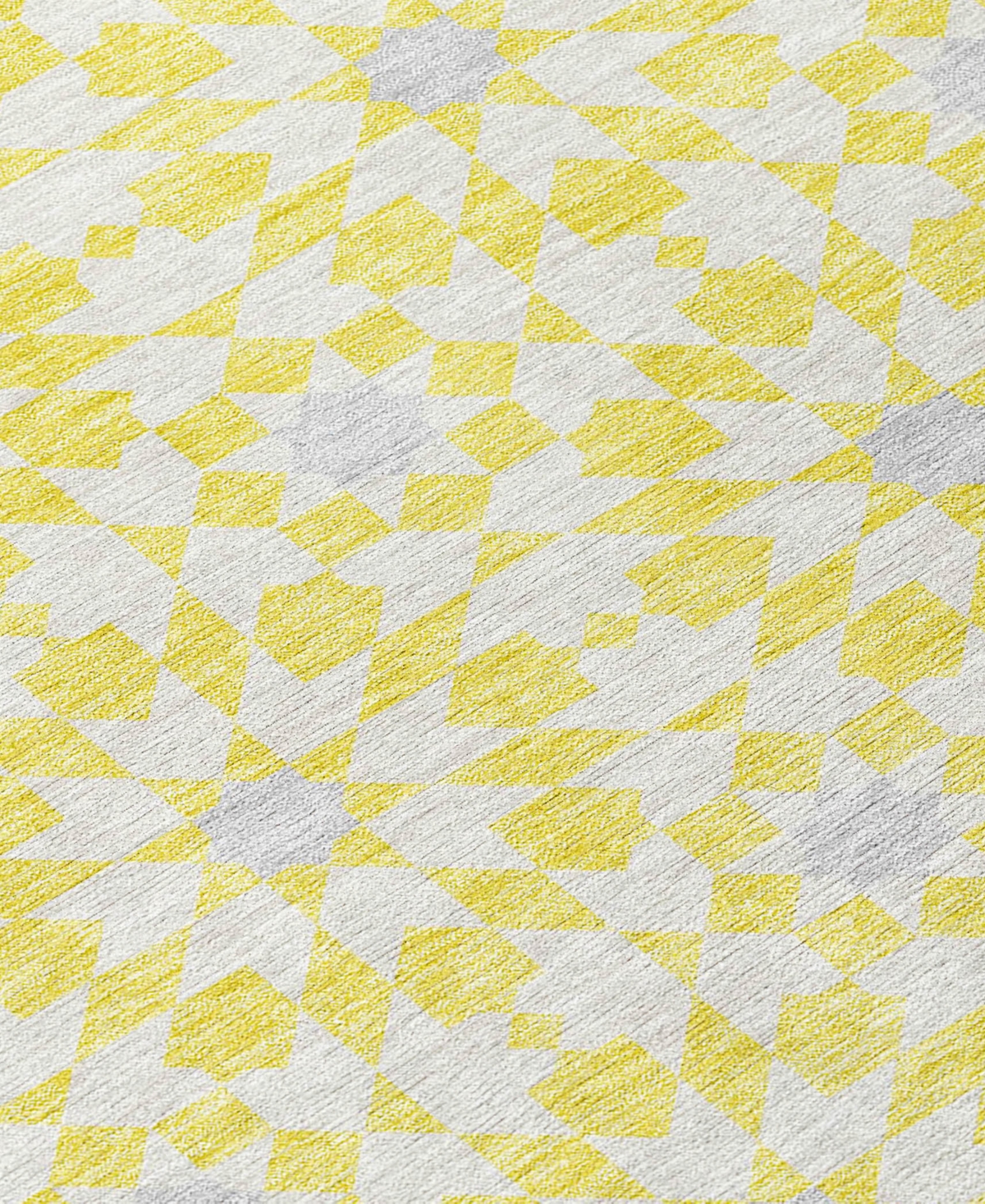 Addison Chantille Acn734 2'6"x3'10" Area Rug In Yellow