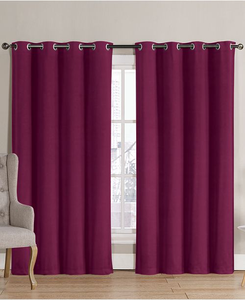 Victoria Classics Neil 52 X 90 Blackout Curtain Panel
