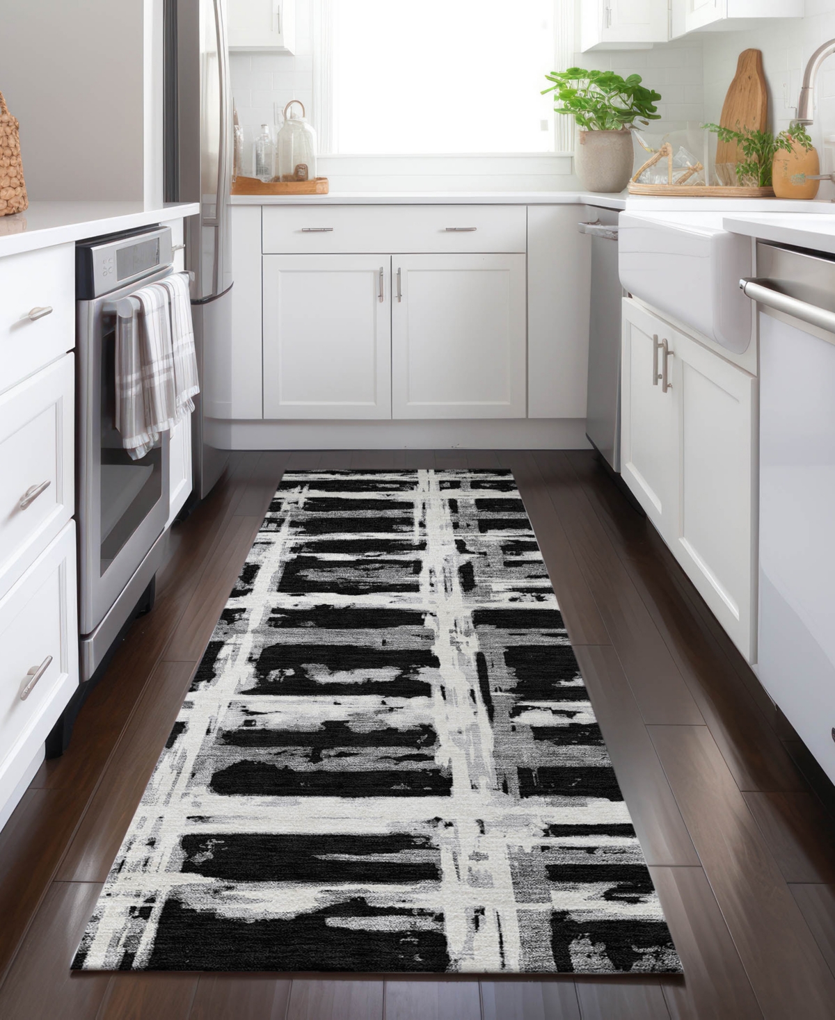 Addison Chantille Machine Washable ACN745 2'3"x7'6" Runner Area Rug
