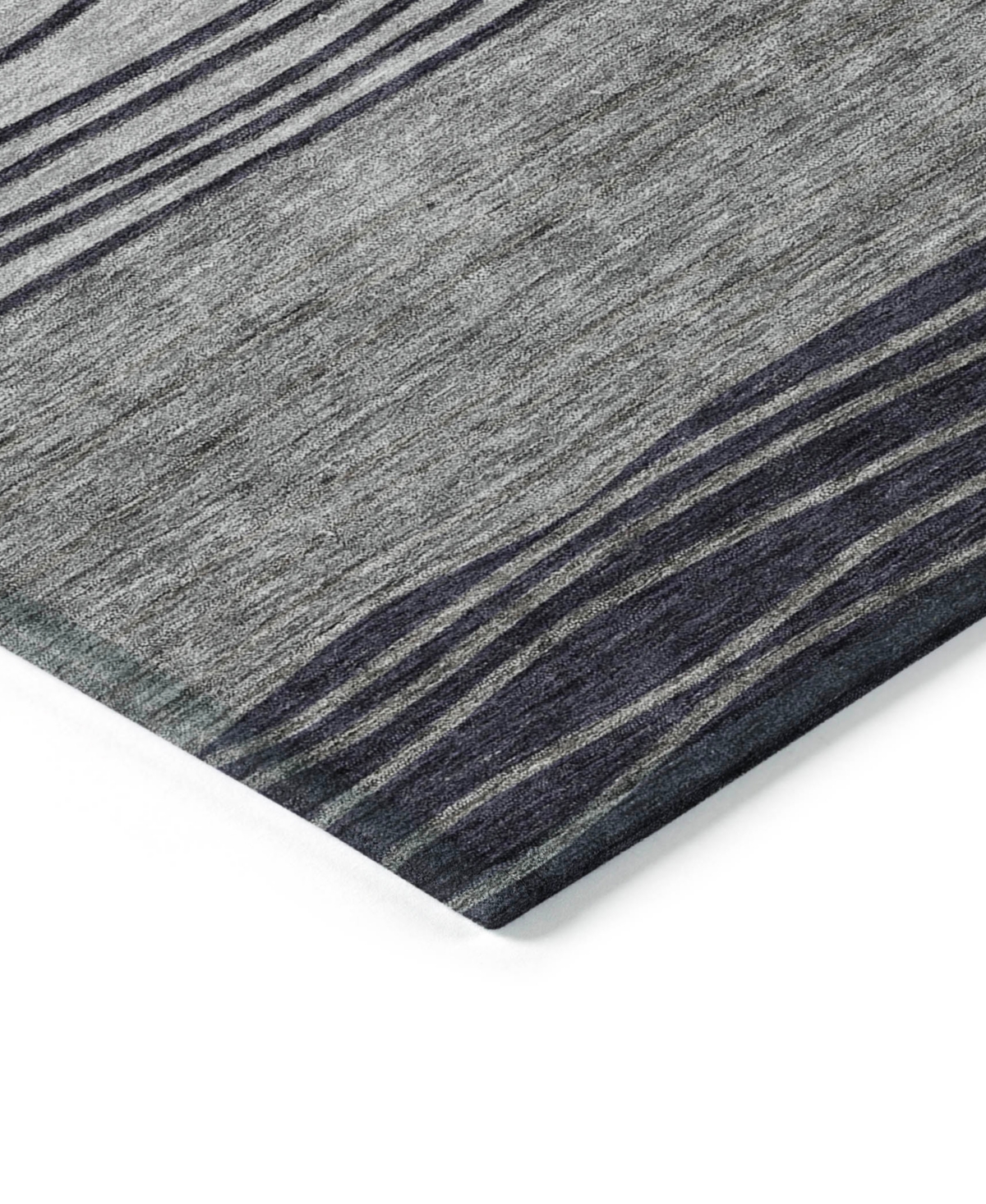 Addison Chantille Acn735 2'3"x7'6" Runner Area Rug In Gray