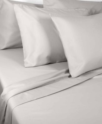 Brookline 1400 Thread Count Light Grey 6 Pc. Sheet Set, Queen, Exclusively at Macy’s