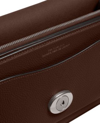 Tabby Medium Polished Pebble Leather Shoulder Bag 26