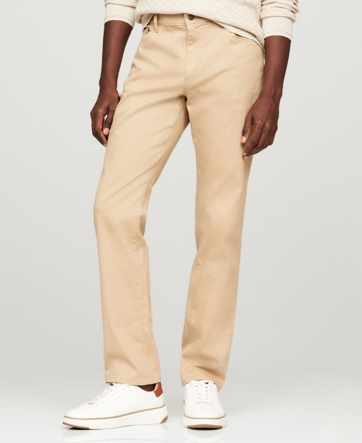 Shop Tommy Hilfiger Men's Denton Five-pocket Pants In Batique Khaki