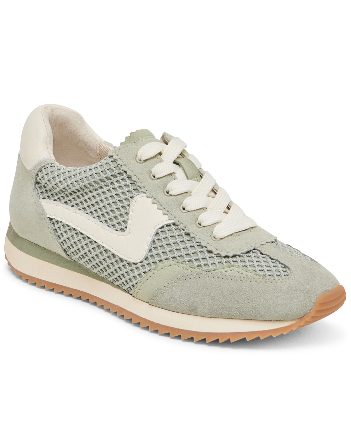 Dolce Vita Women's B.ntcd Lace-up Retro Jogger Sneakers In Jade Woven