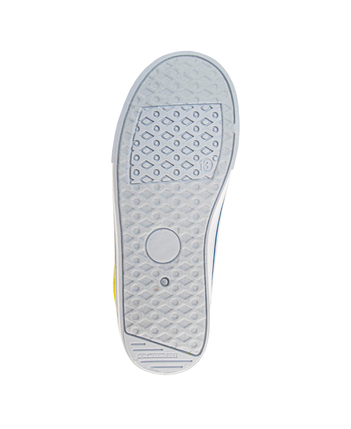 Nickelodeon Little And Big Kids Slip On Low Top Canvas Sneakers In Yellow