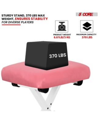 Keyboard Stand Single X Style Adjustable Piano Riser + Keyboard Piano Bench