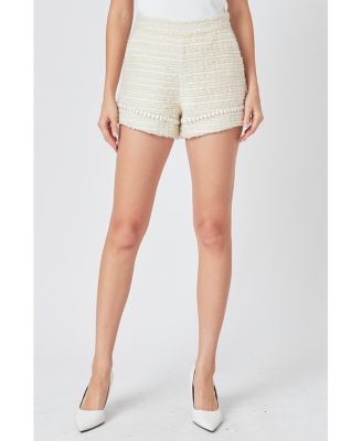 Women's Tweed Shorts
