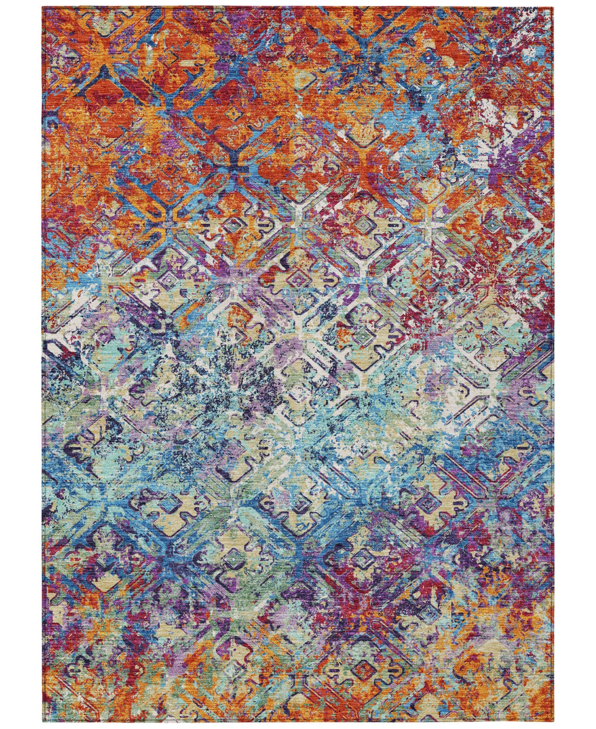 Addison Chantille Acn768 9'x12' Area Rug In Copper