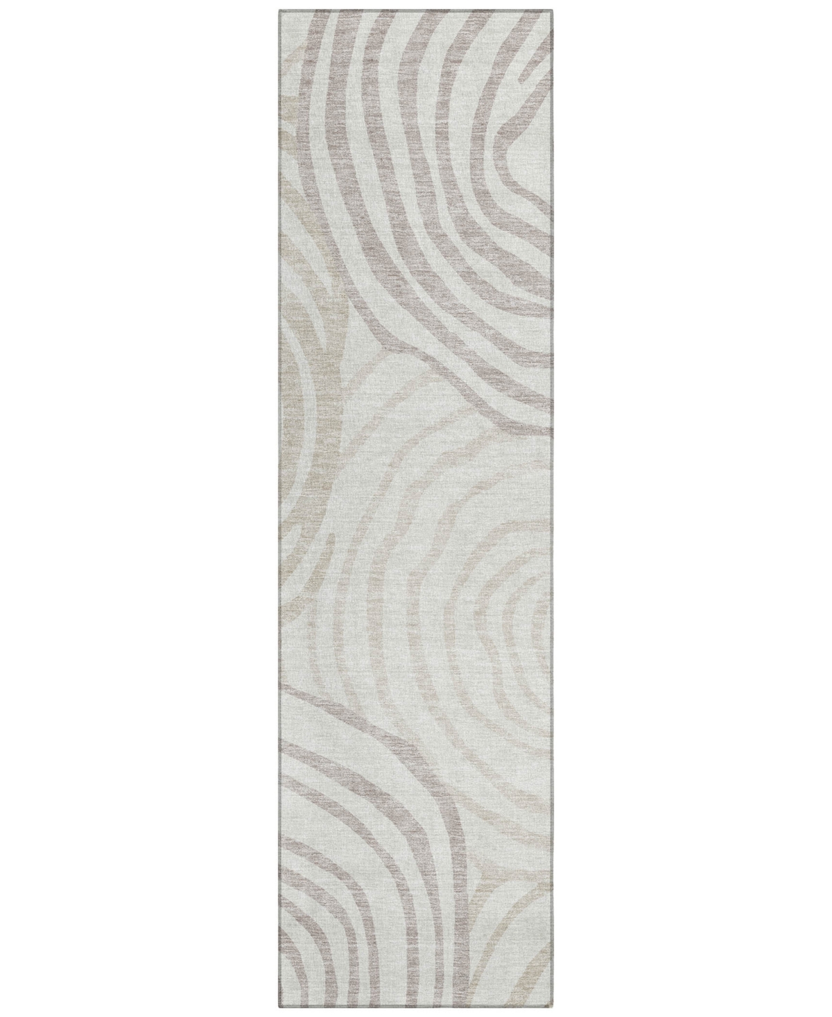 Addison Chantille Acn765 2'3"x7'6" Runner Area Rug In Ivory