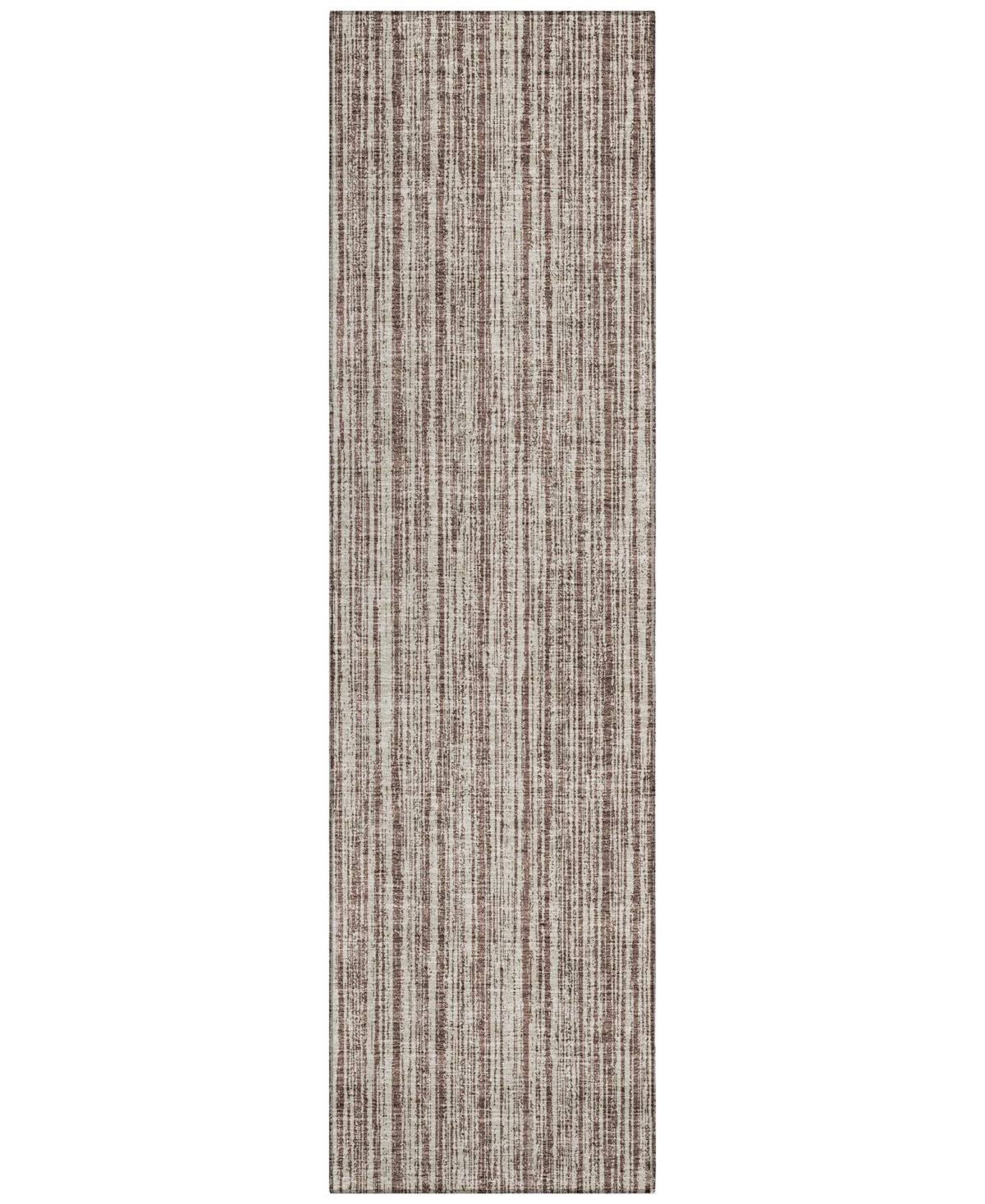 Addison Chantille Acn760 2'3"x7'6" Runner Area Rug In Brown