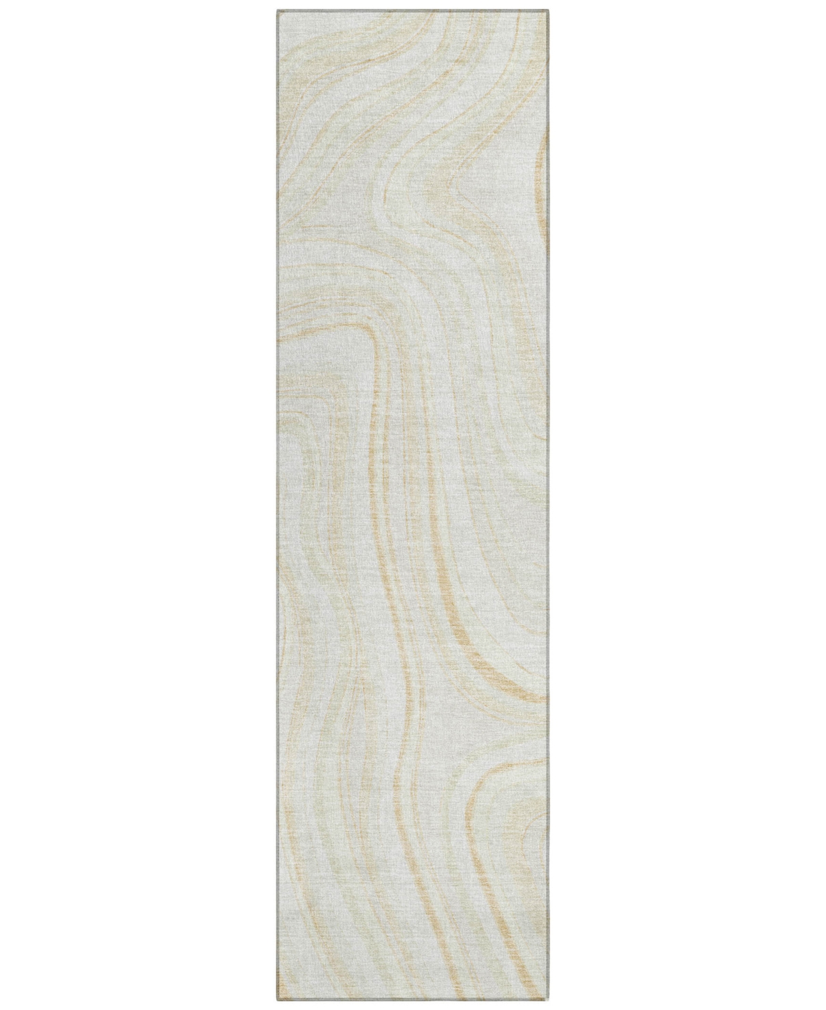 Addison Chantille Acn756 2'3"x7'6" Runner Area Rug In Ivory