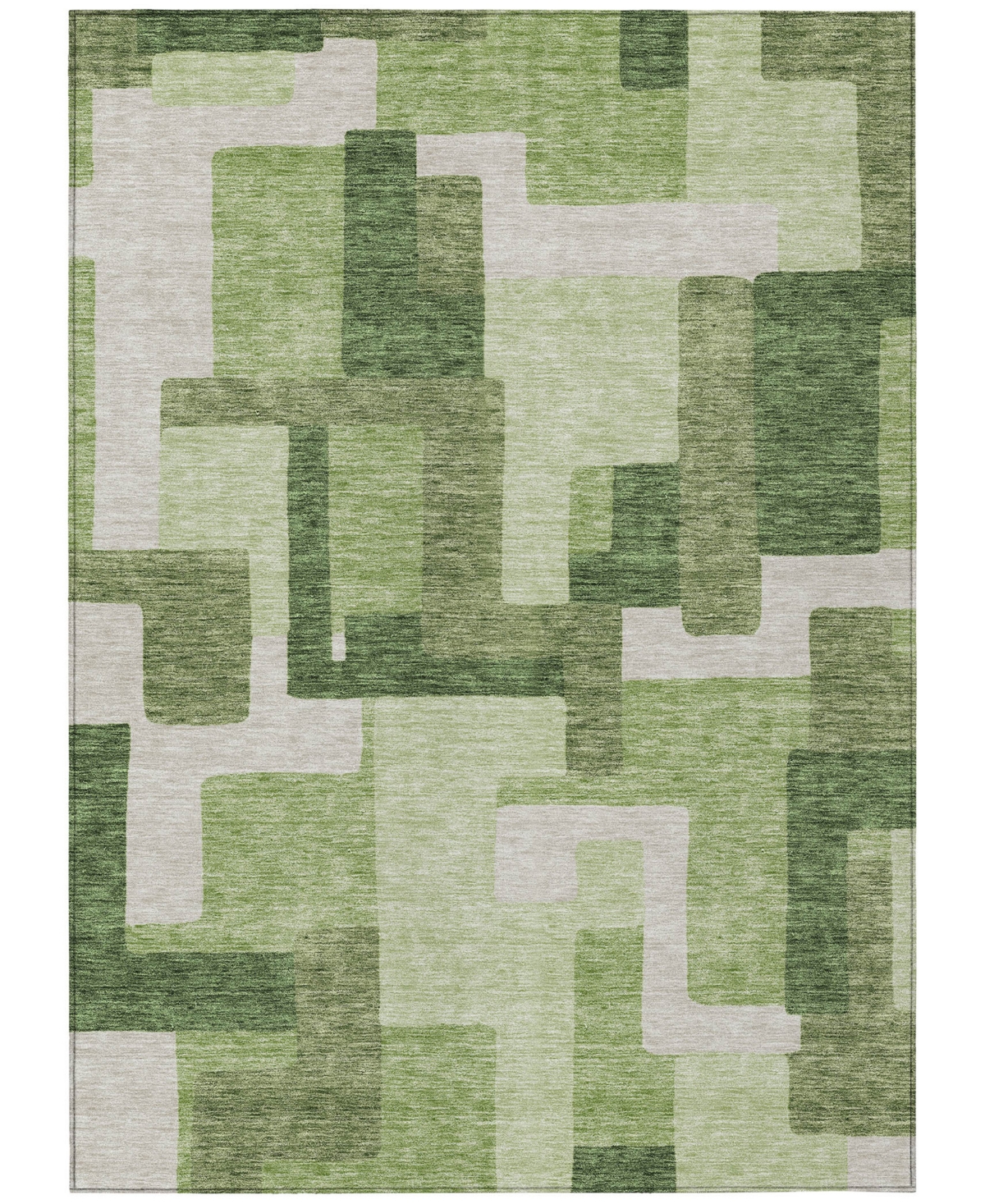 Addison Chantille Acn740 9'x12' Area Rug In Green