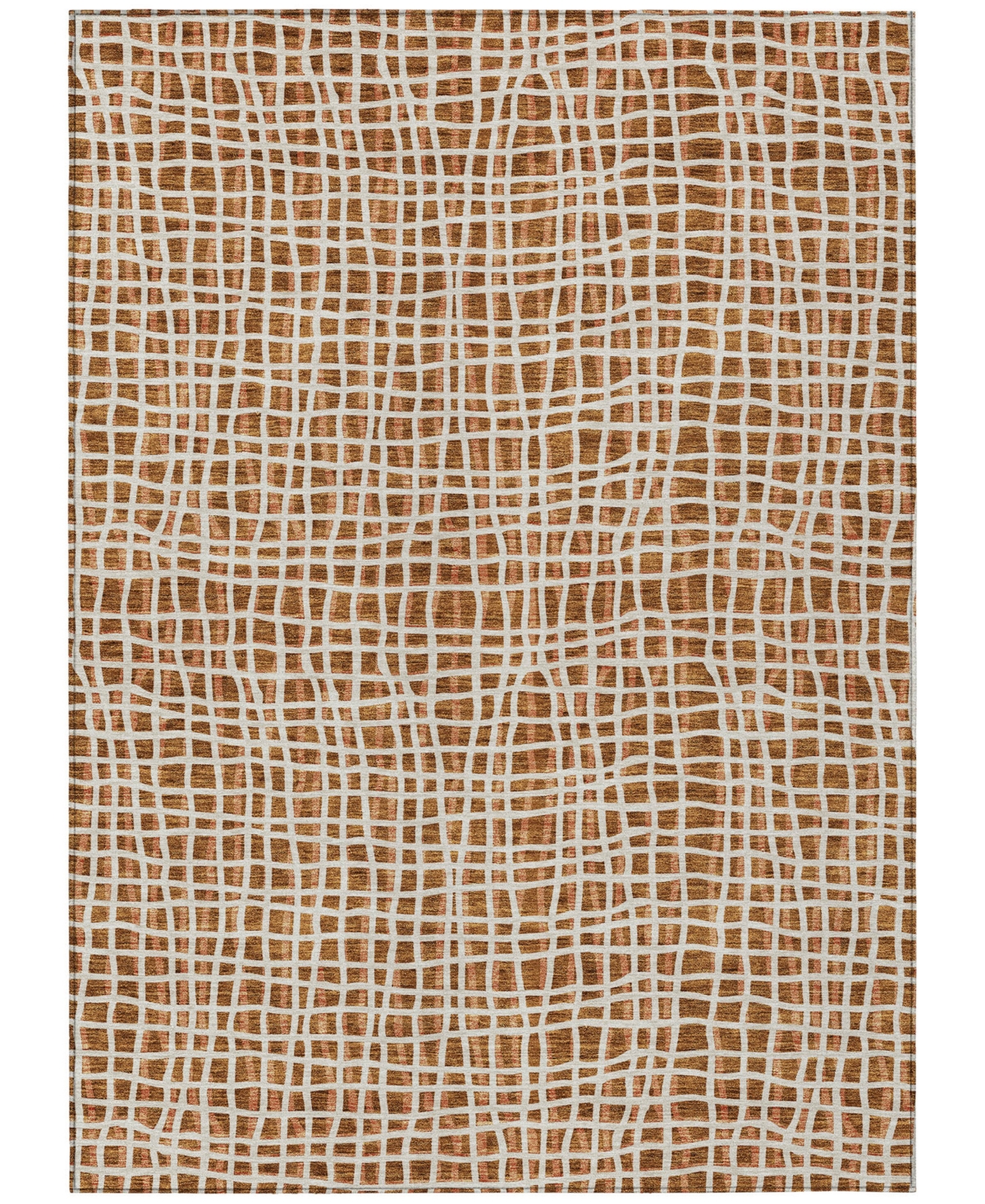 Addison Chantille Acn729 8'x10' Area Rug In Paprika